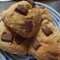 SNOOPY's cooksnap of when they made 【バターいらず】HMでチョコスコーン.