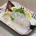 Etsu☆ko's cooksnap of when they made 魚を捌こう！赤ハタの刺身・薄造り編.