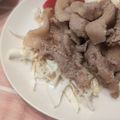 ぴよまめ。's cooksnap of when they made 【下味冷凍】豚の生姜焼き.