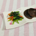 SP♪'s cooksnap of when they made ほうれん草と人参の胡麻和え.