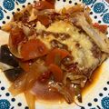 猫のミイヤ's cooksnap of when they made ＊ルクエ＊キャベツのトマけちゃチーズ蒸し.