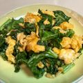 ｷｬｽｰ's cooksnap of when they made 栄養満点☆ケールと卵のマヨネーズ炒め.