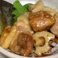 yummy?'s cooksnap of when they made れんこんと鶏肉の甘酢弁当.