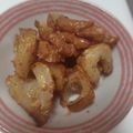 107yoko's cooksnap of when they made ■ウマすぎ■ちくわのカレーマヨじょうゆ■.