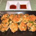 ladyoscar's cooksnap of when they made えびのフワフワはんぺん焼き.
