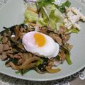 クック6DDPP8☆'s cooksnap of when they made ＊簡単＊節約＊豚肉とニラの韓国風丼.