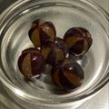 四児のハハ's cooksnap of when they made 巨峰やピオーネ等のぶどうの簡単な飾り切り.