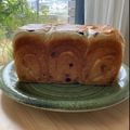 みるく茶's cooksnap of when they made 我家のレーズン食パン （HB).