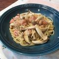 こつゆ514's cooksnap of when they made 木の子とベーコンのペペロンチーノ.