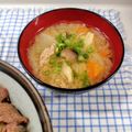 在宅勤務のおじさん's cooksnap of when they made 【簡単】野菜たっぷり♪ 基本の豚汁.