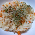 ぽっちゃりはちべい's cooksnap of when they made 炊飯器で簡単♪　にんじんピラフ.