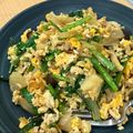 ♪ミチル♪'s cooksnap of when they made 簡単!!しめじと挽き肉でカレー風味ニラ玉.