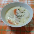 ﾁｲﾁｬﾝﾏﾏ's cooksnap of when they made ☆里芋＆鶏肉☆粉チーズ入りミルクスープ.