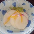 鹿部さっちゃんクック's cooksnap of when they made かぶ（あやめ雪）の甘酢漬け.
