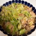 ポムポムポヨコ's cooksnap of when they made 鶏もも肉とキャベツのオイスター炒め.