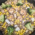 ひぃちゃんひー's cooksnap of when they made フライパンで簡単☆俺のパエリア.