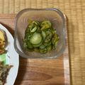 クック49L4Ho☆'s cooksnap of when they made 大人な酢の物♪胡瓜とゴーヤの酢の物♪.
