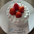 ☆ぺこりん☆'s cooksnap of when they made 基本のスポンジケーキ（4号　12㎝）.