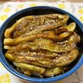 ひこモチ's cooksnap of when they made 鰻に見えたら成功？なすの蒲焼き丼.