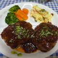 ととろ＆めい's cooksnap of when they made 円やか♡煮込みハンバーグ.