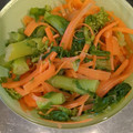 みにつん☆'s cooksnap of when they made 菜の花と人参の和えもの♪.