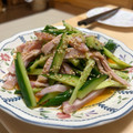 ♪choko♪'s cooksnap of when they made きゅうりとハムの簡単・中華サラダ.