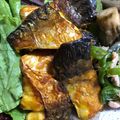toyokama's cooksnap of when they made 子供もパクパク♬塩サバのカレー焼き.