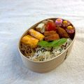 かっちゃん杉's cooksnap of when they made 天かすと塩こんぶのおにぎり。お弁当にも.
