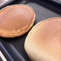 cacheee's cooksnap of when they made HMなしのふわふわホットケーキ♡.