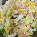 なーなちゃん's cooksnap of when they made 子供もおかわり！白菜のカルボナーラサラダ.
