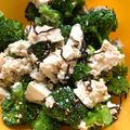upside2525's cooksnap of when they made ブロッコリーと豆腐の塩昆布サラダ.