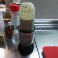 彩音ｍａｍａ's cooksnap of when they made **黒ごまときなこのバナナジュース**.
