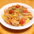 ドルフィンサーモン's cooksnap of when they made 10分で簡単♪豚バラとトマトと卵の炒め物.