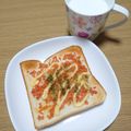 ﾋﾟﾛﾐ♡'s cooksnap of when they made 鮭マヨトースト.