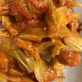 手抜きクック's cooksnap of when they made 手羽元とキャベツのトマト煮込み♪.