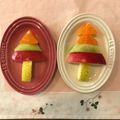 こつゆ514's cooksnap of when they made フルーツでパッチワーク＊クリスマスツリー.