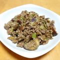 ドルフィンサーモン's cooksnap of when they made 簡単♪なすと挽肉の生姜焼き.