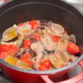 87alohana's cooksnap of when they made 鯖缶で簡単アクアパッツァ♪♪.