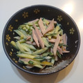 ☆雪矢☆'s cooksnap of when they made 超簡単🥰魚肉ソーセージときゅうりのサラダ.