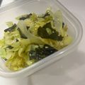 もじ○'s cooksnap of when they made 簡単！副菜♡キャベツと海苔のナムル♡.