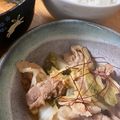 mantacarp's cooksnap of when they made 豚こま･白菜･白ねぎ★すき焼き風煮。.