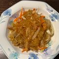 つーさんキッチン's cooksnap of when they made 簡単！葛きりで韓国チャプチェ気分♪.