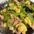 クック8CCZEI☆'s cooksnap of when they made ☆小松菜と卵の炒め物☆.