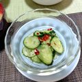 ＴＯＭＯ ＹＵ's cooksnap of when they made 白だし一本！で絶品☆きゅうりの浅漬け.