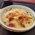 クックXL3O3L☆'s cooksnap of when they made ヘルシー♪ほうれん草のお豆腐グラタン.