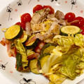 はるひやま's cooksnap of when they made 鶏肉と好きな野菜でオーブン焼き.