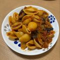 クック0CN3Y2☆'s cooksnap of when they made ナスとひき肉のコク旨トマトソースパスタ.