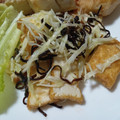 まぶたん's cooksnap of when they made キャベツと厚揚げの塩昆布和え.