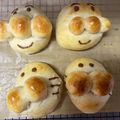 fujiaya126's cooksnap of when they made 【簡単】子供が喜ぶ◎アンパンマンパン.