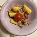 yesmama's cooksnap of when they made ヤングコーンの炒めもの＊♬＊.